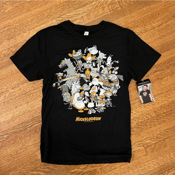 NWT threadfast nickelodeon tshirt - retro throwback 80s 90s - Picture 1 of 4